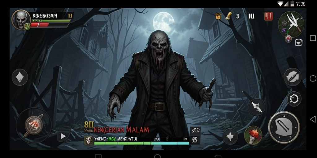 Gameplay <strong>8II</strong> yang mencekam dengan suasana Horror yang intens.