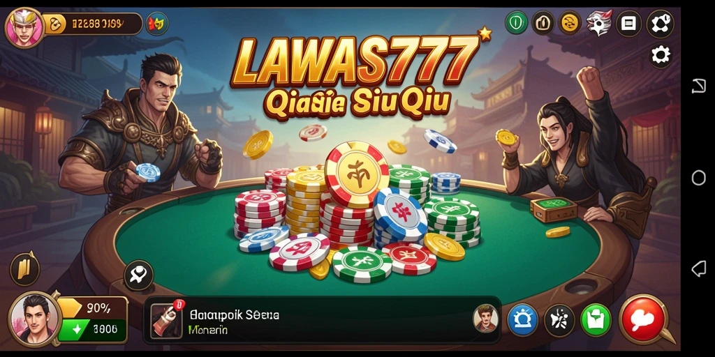 Tampilan gameplay seru dari LAWAS777 yang penuh strategi.