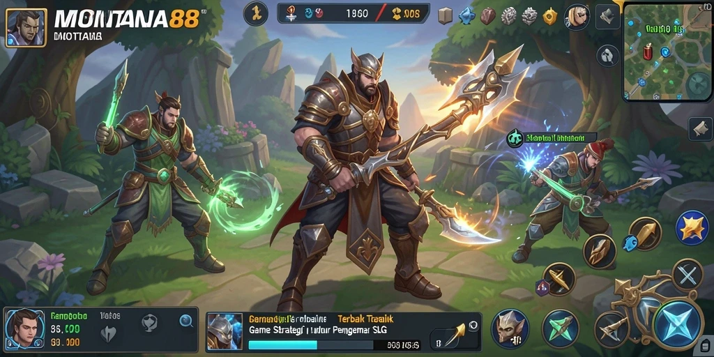 Tampilan gameplay <strong>MONTANA88</strong> yang memukau dan menantang.