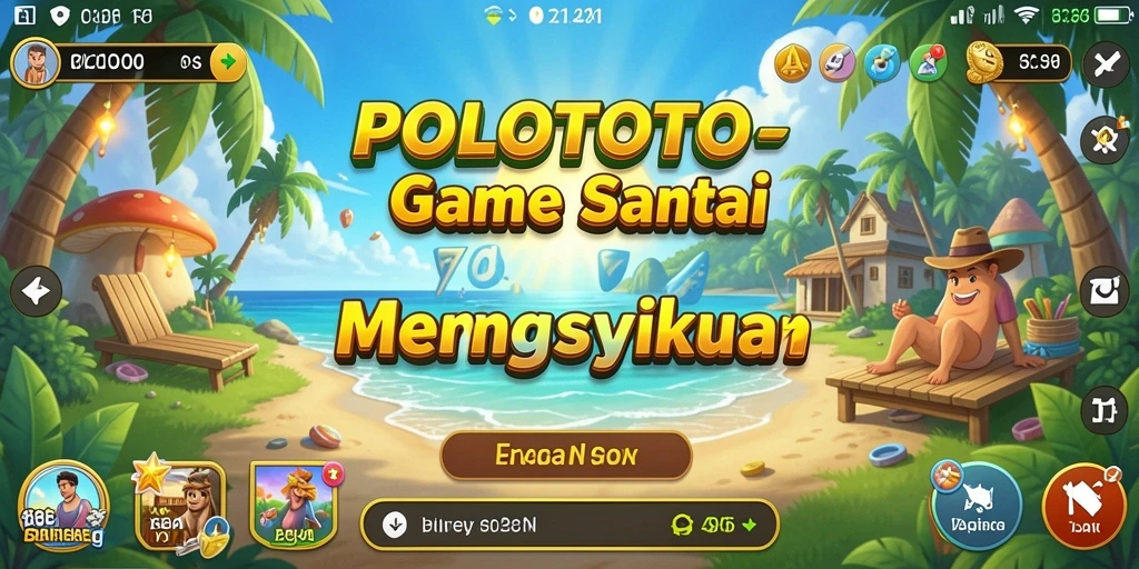 Tangkapan layar gameplay POLOTOTO yang menarik dan menghibur.