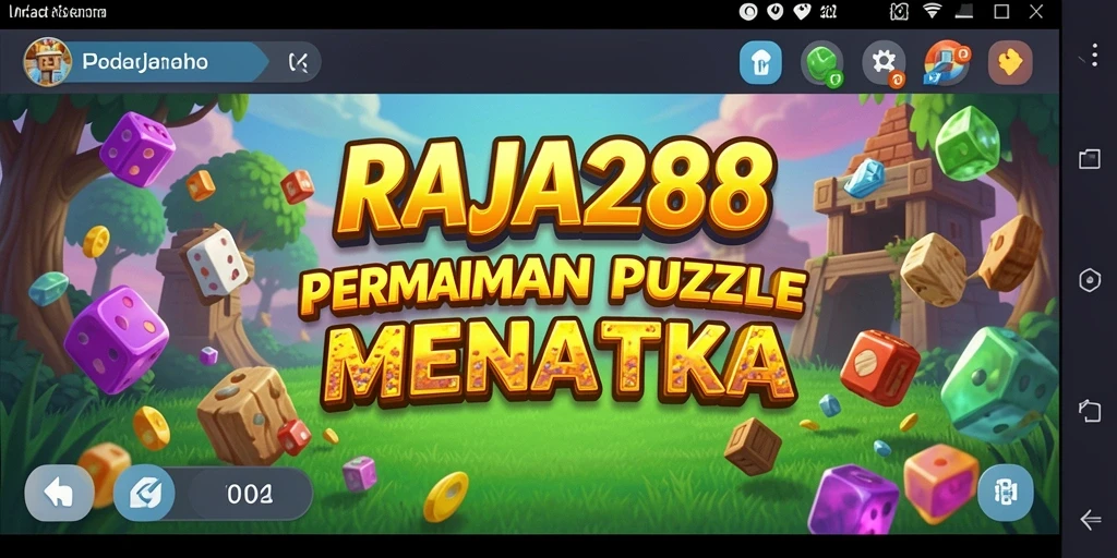 Tangkapan layar menunjukkan gameplay menarik dari RAJA288 yang penuh tantangan Puzzle.