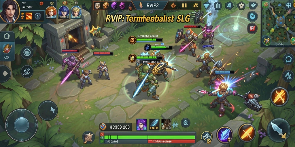 Tampilan gameplay RVIP2 yang menarik dan strategis.